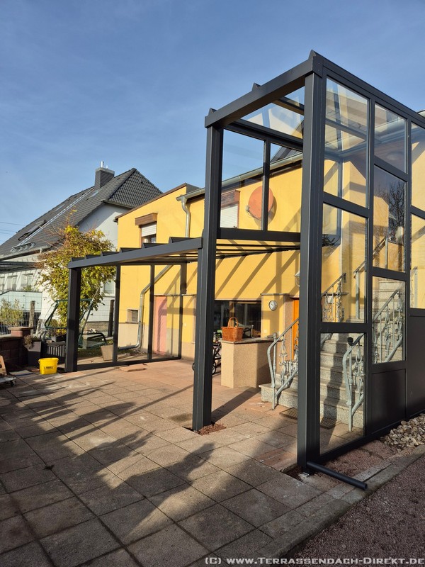 Terrassendach Classic-Line mit Höhenversatz in Zörbig 1